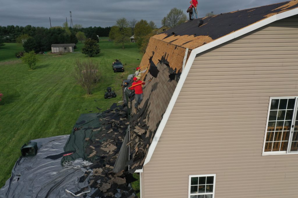 Approved Contractors fixes residential and commercial roof damage caused by hail storms, wind storms and more in Eastern PA